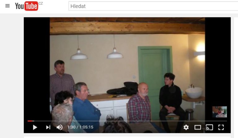 Beseda s Matějem Stropnickým „Jak s byty v Kaplici?“